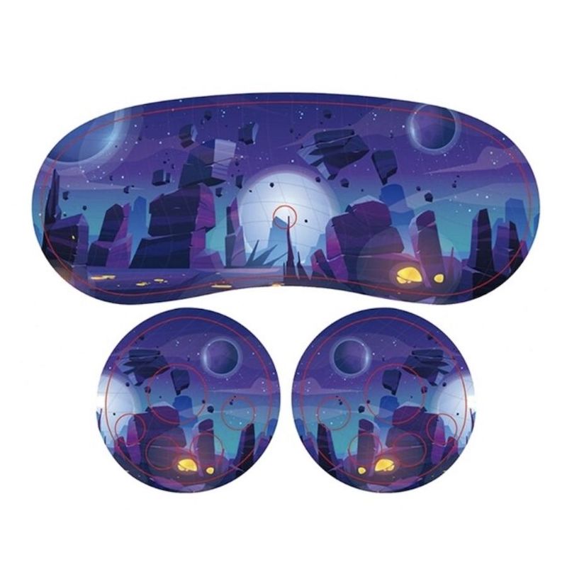 Autocollants Stickers PVC pour Casque VR Pico 4 – Image 9