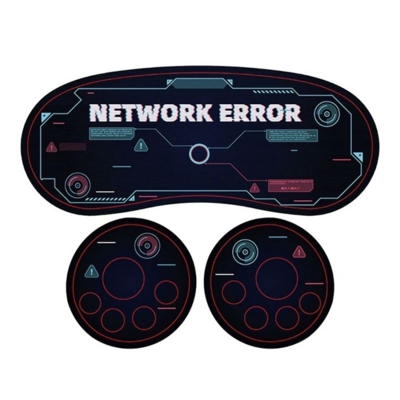 Autocollants Stickers PVC pour Casque VR Pico 4 – Image 8