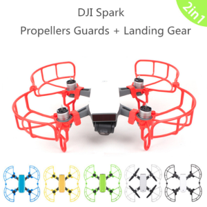 Kit de protection des cadres et du train d’atterrissage pour DJI Spark – JAUNE