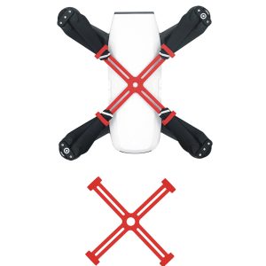 Fixation Blocage Protection Hélices pour DJI Spark – ROUGE