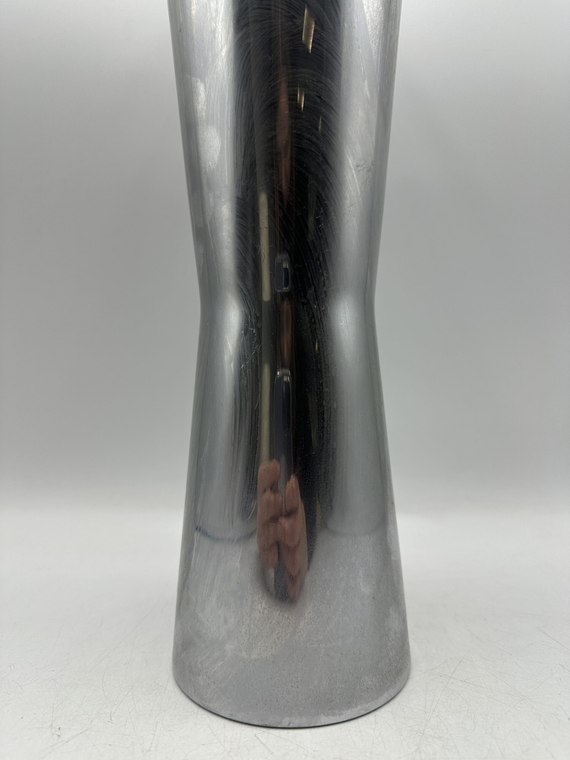 Ancien siphon à eau de seltz en métal chromé – Image 8