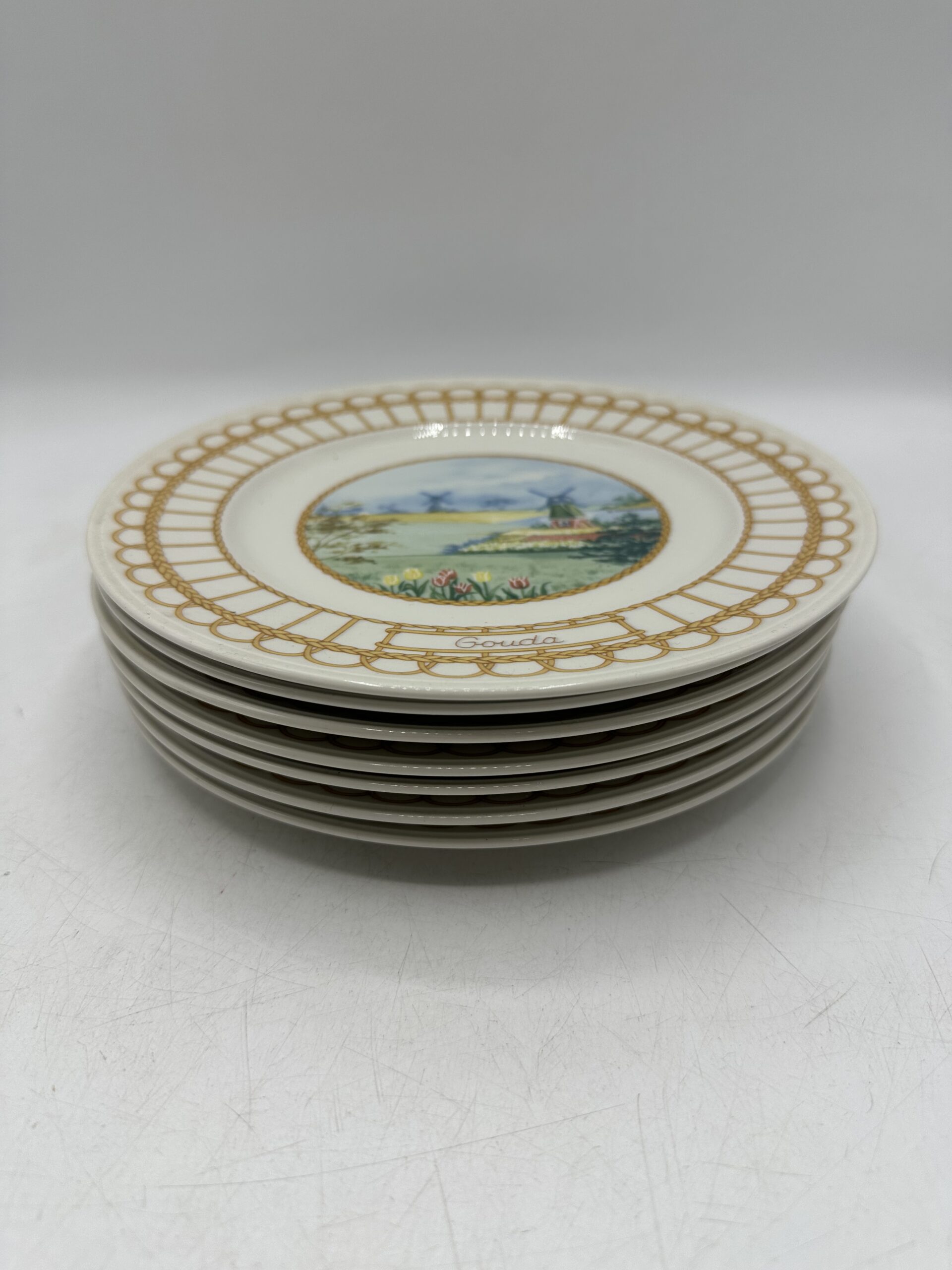 7 assiettes Corbeille Villeroy et Boch – Image 2