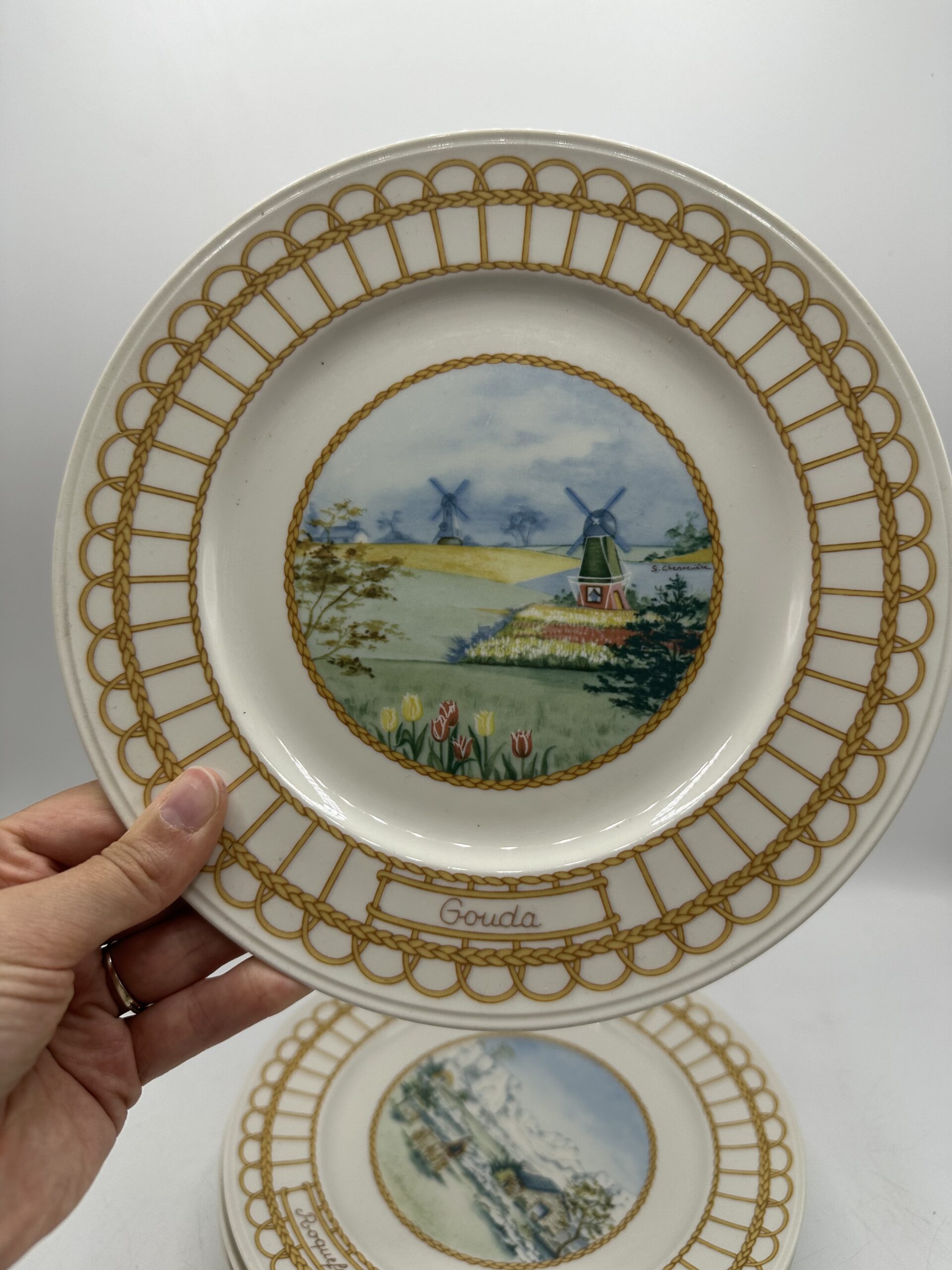 7 assiettes Corbeille Villeroy et Boch – Image 4