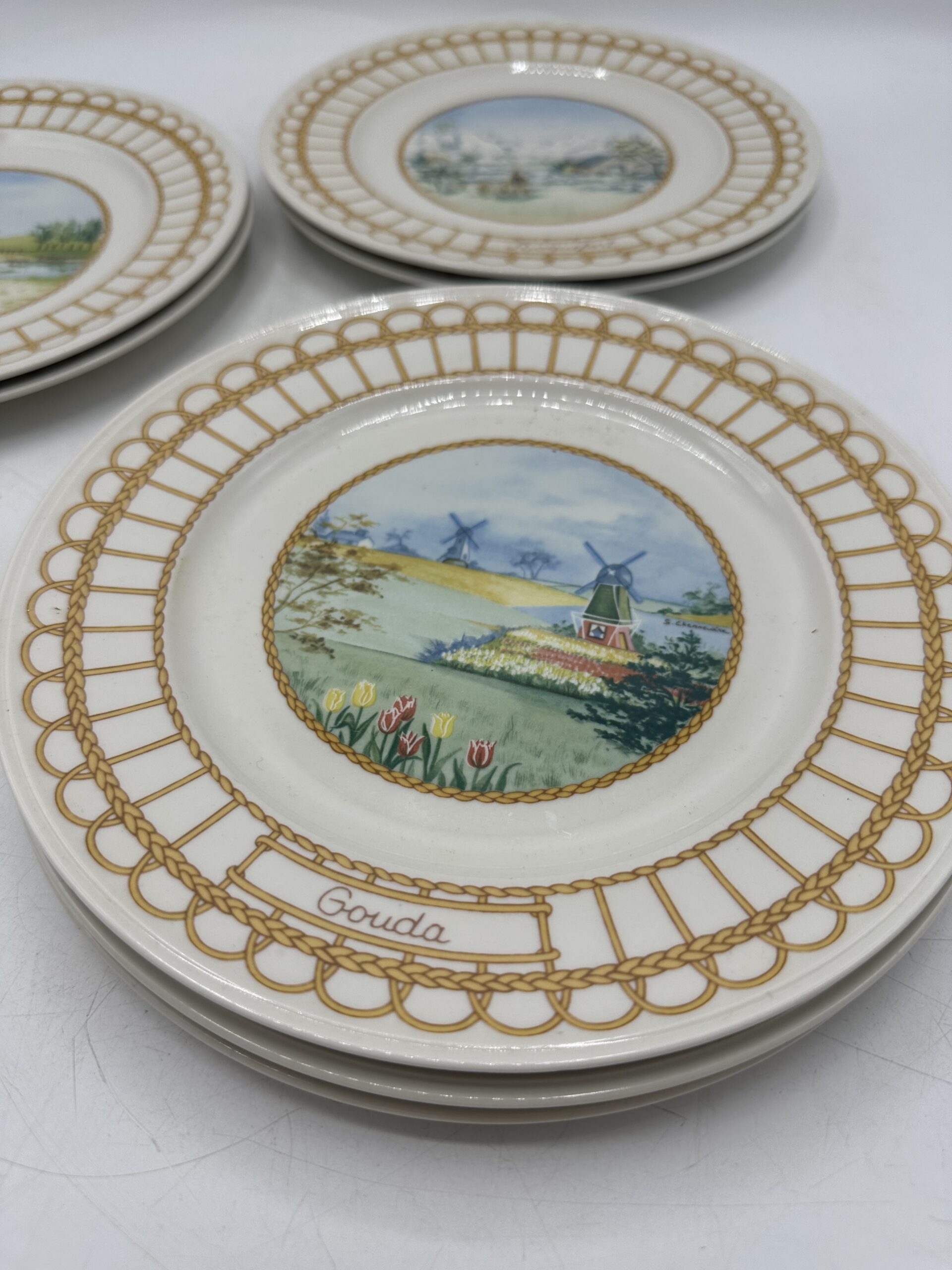 7 assiettes Corbeille Villeroy et Boch – Image 5
