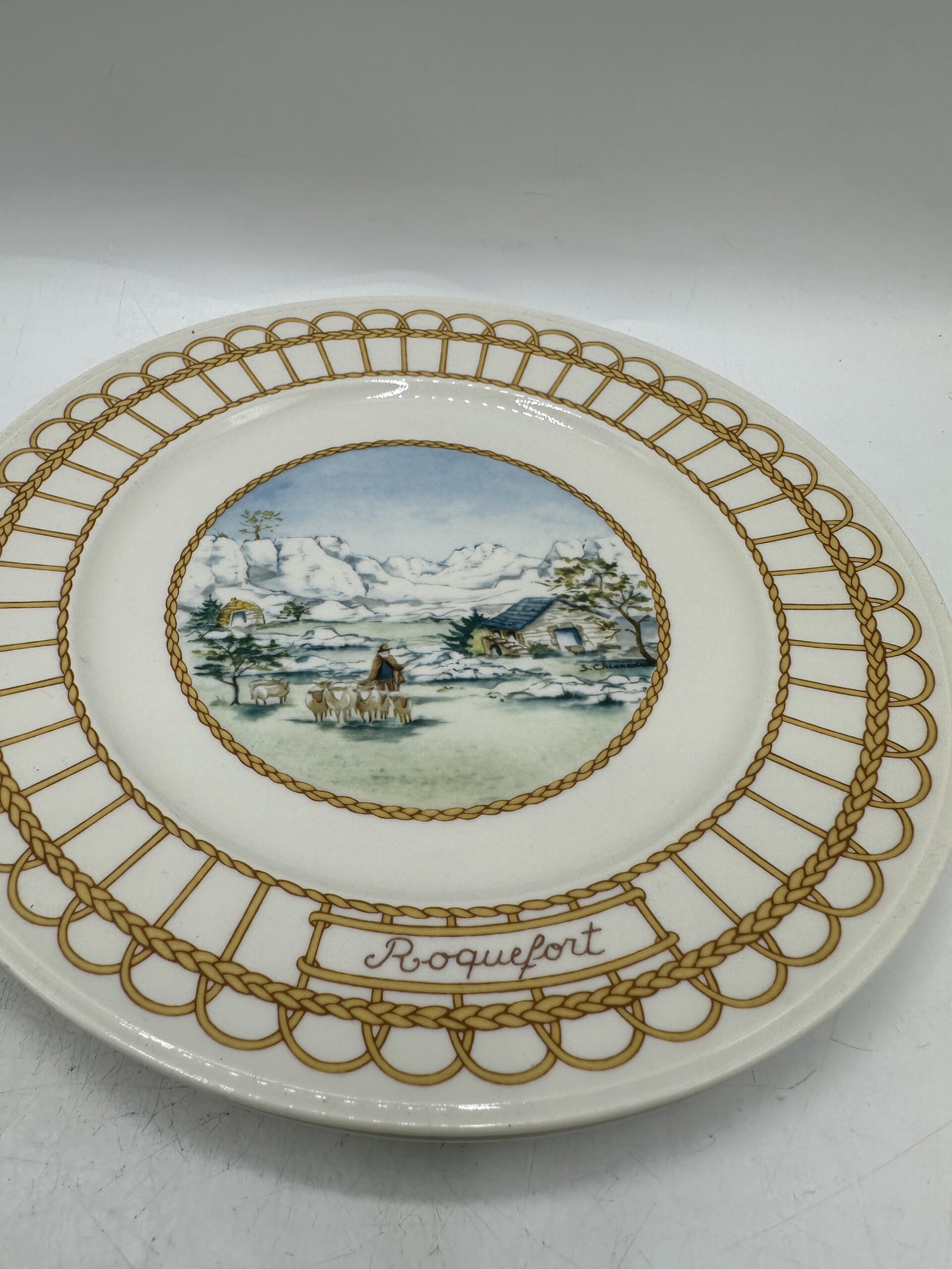7 assiettes Corbeille Villeroy et Boch – Image 6