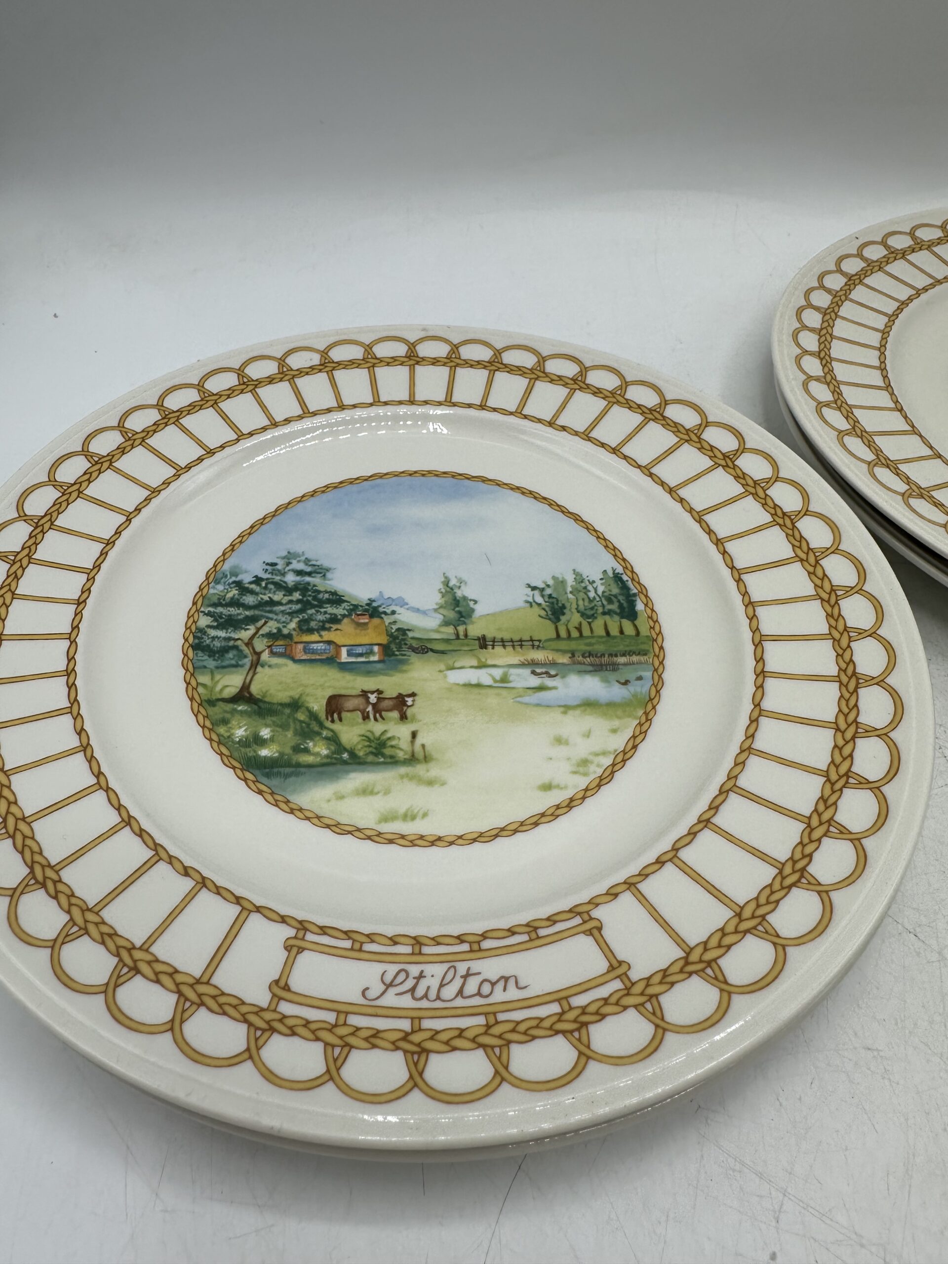 7 assiettes Corbeille Villeroy et Boch – Image 7