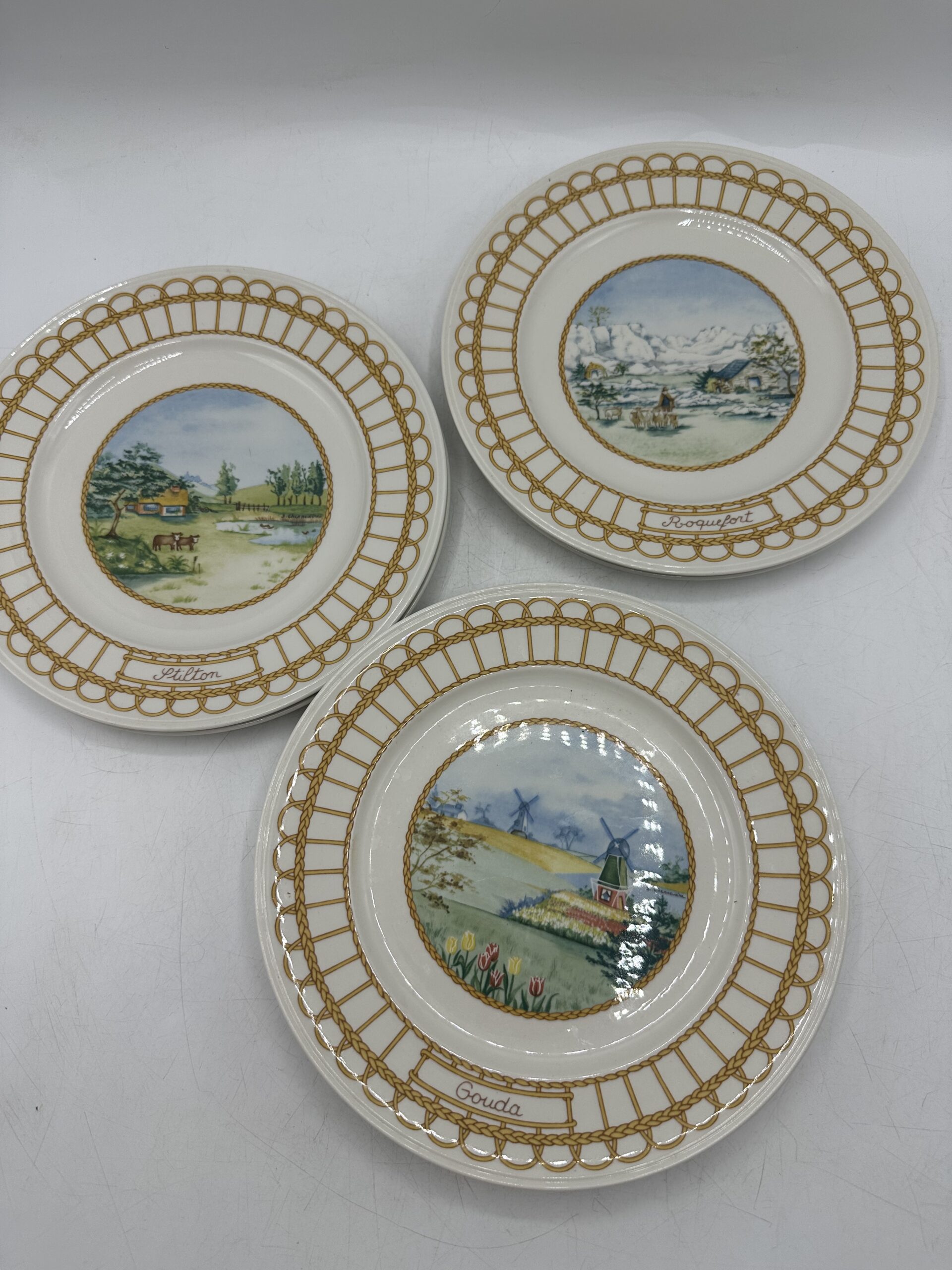 7 assiettes Corbeille Villeroy et Boch – Image 8