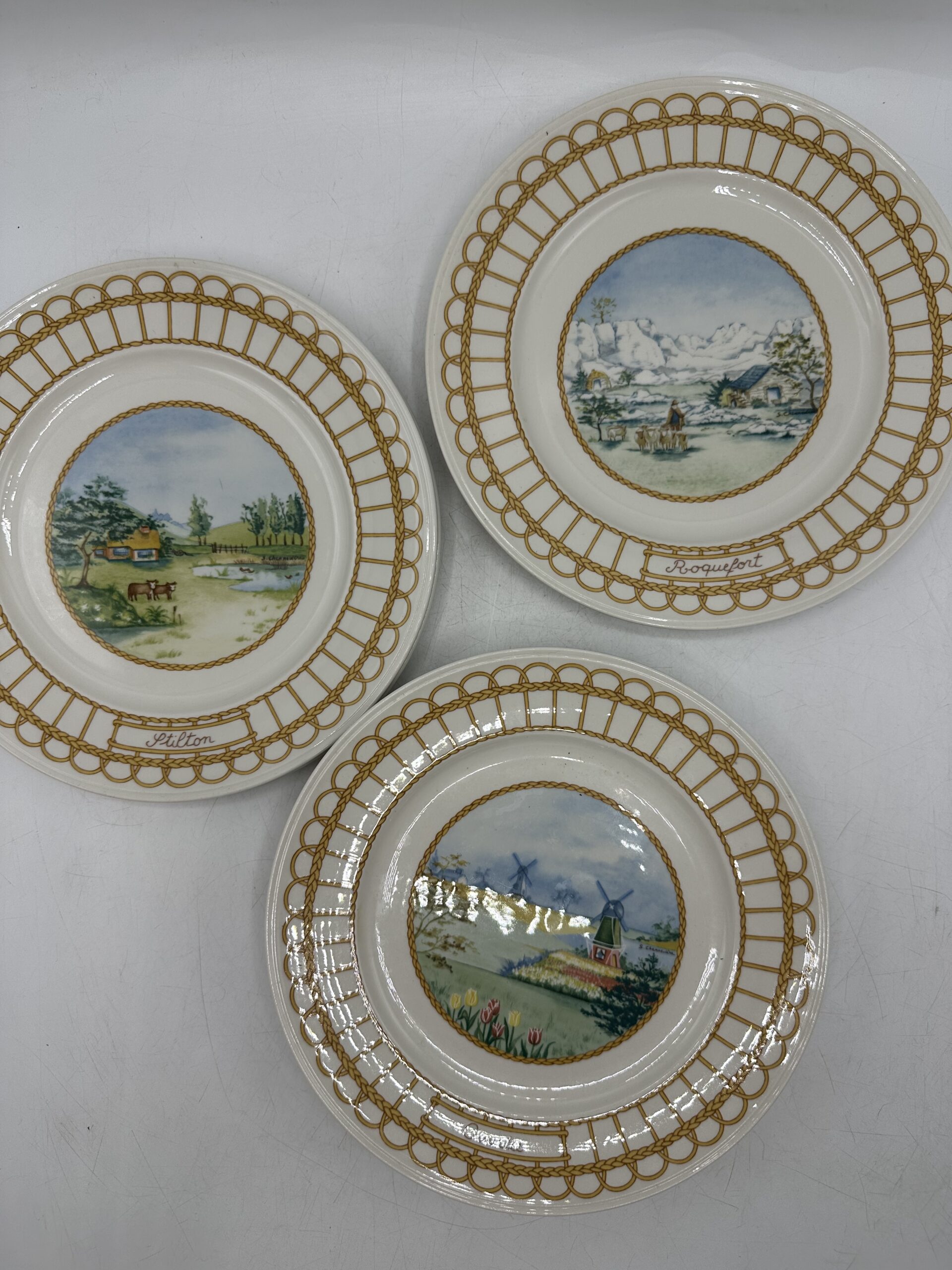 7 assiettes Corbeille Villeroy et Boch – Image 9