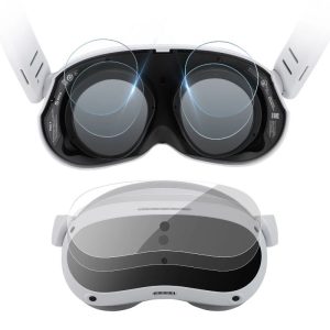 Kit Complet Films de Protection Panneau + Lentilles pour Casque VR Pico 4