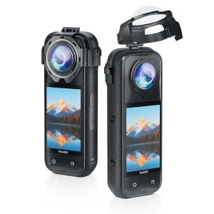 Protège-Objectif Clipable en Verre Optique pour Caméra Insta360 X5