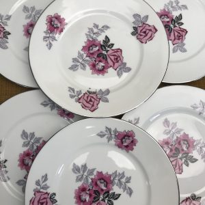 Service de 12 assiettes à dessert Porcelaine de Limoges « A.Maire » Marseille