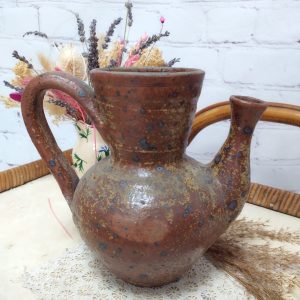 Cruche pichet vintage en grès