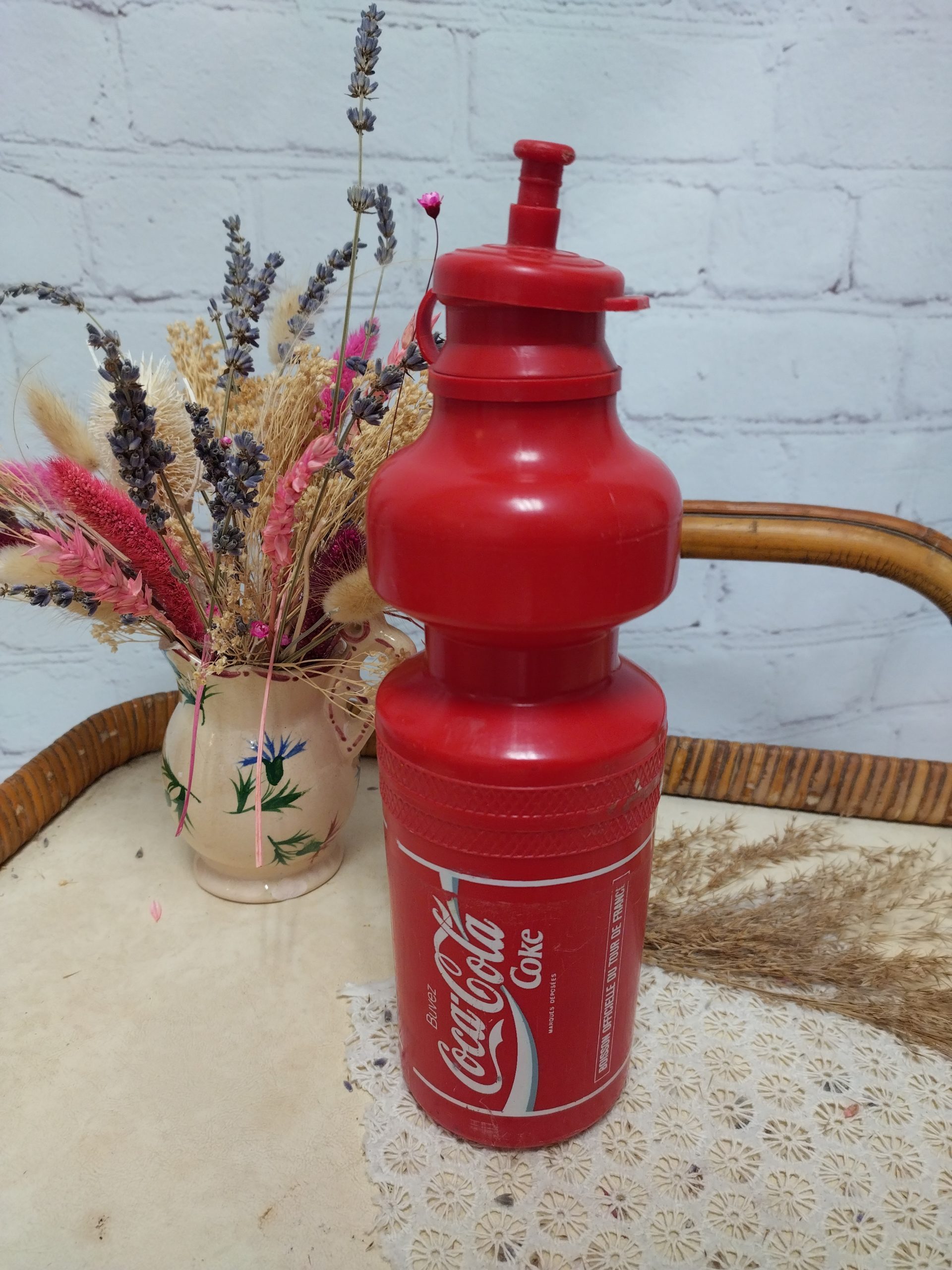 Ancienne gourde en plastique vintage Coca Cola