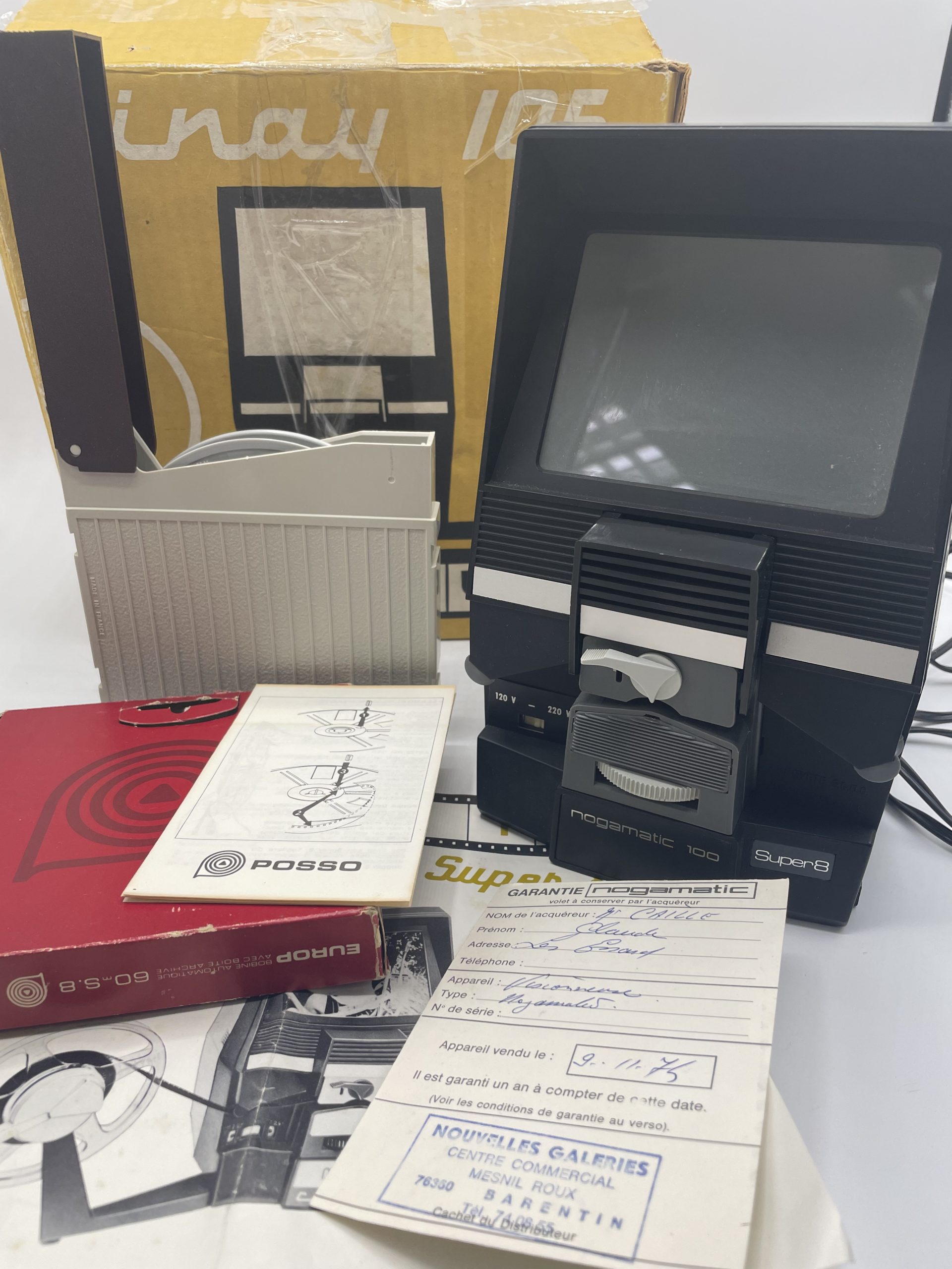 Visionneuse super 8 Muray Cinay 105
