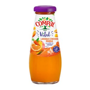 Compal Vital Jus d&rsquo;orange, carotte et mangue 200 ml vente flash